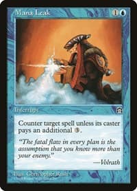 Mana Leak - Stronghold - Magic: The Gathering card