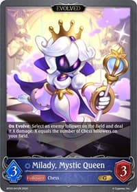 Milady, Mystic Queen (Evolved) - BP03: Flame of Laevateinn - Shadowverse: Evolve card