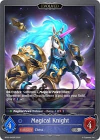 Magical Knight (Evolved) - BP03: Flame of Laevateinn - Shadowverse: Evolve card