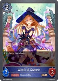 Witch of Sweets - BP03: Flame of Laevateinn - Shadowverse: Evolve card