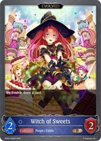 Witch of Sweets (Evolved) - BP03: Flame of Laevateinn - Shadowverse: Evolve card