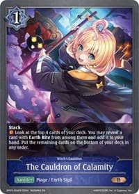 The Cauldron of Calamity - BP03: Flame of Laevateinn - Shadowverse: Evolve card