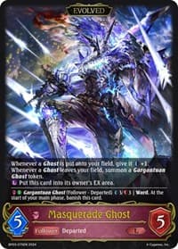 Masquerade Ghost (Evolved) - BP03: Flame of Laevateinn - Shadowverse: Evolve card