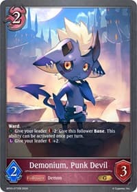 Demonium, Punk Devil - BP03: Flame of Laevateinn - Shadowverse: Evolve card
