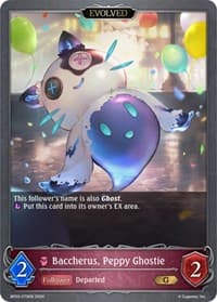 Baccherus, Peppy Ghostie (Evolved) - BP03: Flame of Laevateinn - Shadowverse: Evolve card