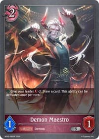 Demon Maestro - BP03: Flame of Laevateinn - Shadowverse: Evolve card