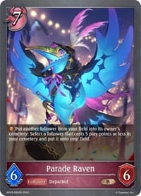 Parade Raven - BP03: Flame of Laevateinn - Shadowverse: Evolve card