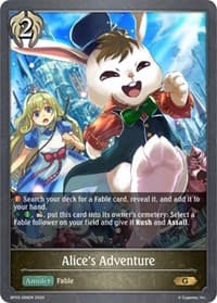 Alice's Adventure - BP03: Flame of Laevateinn - Shadowverse: Evolve card