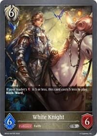 White Knight - BP03: Flame of Laevateinn - Shadowverse: Evolve card