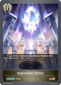 Bejeweled Shrine - BP03: Flame of Laevateinn - Shadowverse: Evolve card