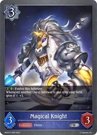 Magical Knight - P13EN (Foil) - BP03: Flame of Laevateinn - Shadowverse: Evolve card