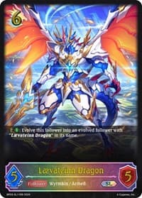 Laevateinn Dragon (SL) - BP03: Flame of Laevateinn - Shadowverse: Evolve card