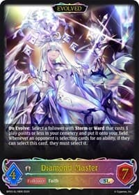 Diamond Master (Evolved) (SL) - BP03: Flame of Laevateinn - Shadowverse: Evolve card