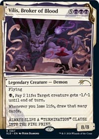 Vilis, Broker of Blood - Secret Lair Drop Series - Magic: The Gathering card