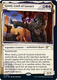 Gonti, Lord of Luxury - Secret Lair Drop Series - Magic: The Gathering card
