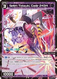 Selen Tatsuki, Code 2434 - Collab Booster: Nijisanji Diva - WIXOSS card