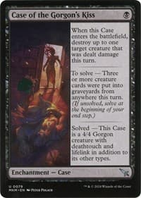 Case of the Gorgon's Kiss (b) - Murders at Karlov Manor - Magic: The Gathering card