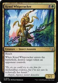 Kraul Whipcracker (b) - Murders at Karlov Manor - Magic: The Gathering card