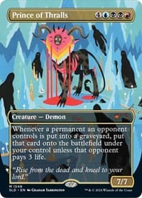 Prince of Thralls - Secret Lair Drop Series - Magic: The Gathering card