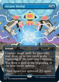 Arcane Denial (1545) - Secret Lair Drop Series - Magic: The Gathering card