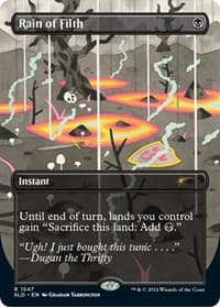 Rain of Filth - Secret Lair Drop Series - Magic: The Gathering card