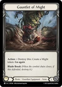 Gauntlet of Might - Blitz Deck: Heavy Hitters - Betsy - Flesh and Blood TCG card