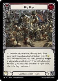 Big Bop (Red) - Blitz Deck: Heavy Hitters - Betsy - Flesh and Blood TCG card