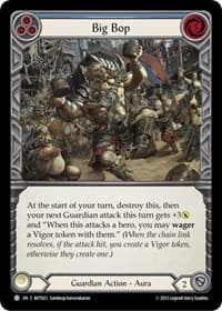 Big Bop (Blue) - Blitz Deck: Heavy Hitters - Betsy - Flesh and Blood TCG card