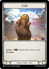 Gold - Blitz Deck: Heavy Hitters - Betsy - Flesh and Blood TCG card
