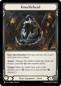 Knucklehead - Blitz Deck: Heavy Hitters - Kayo - Flesh and Blood TCG card