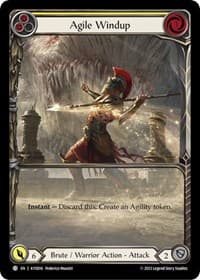 Agile Windup (Yellow) - Blitz Deck: Heavy Hitters - Kayo - Flesh and Blood TCG card
