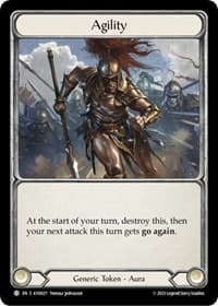Agility - Blitz Deck: Heavy Hitters - Kayo - Flesh and Blood TCG card
