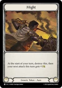 Might - Blitz Deck: Heavy Hitters - Kayo - Flesh and Blood TCG card