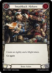 Smashback Alehorn - Blitz Deck: Heavy Hitters - Rhinar - Flesh and Blood TCG card