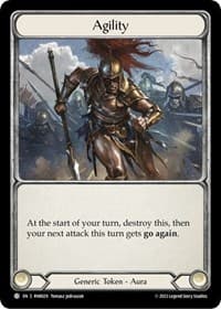 Agility - Blitz Deck: Heavy Hitters - Rhinar - Flesh and Blood TCG card