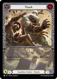 Thunk (Blue) - Blitz Deck: Heavy Hitters - Victor - Flesh and Blood TCG card