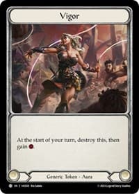 Vigor - Blitz Deck: Heavy Hitters - Victor - Flesh and Blood TCG card