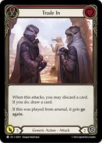 Trade In (Red) - Blitz Deck: Heavy Hitters - Kassai - Flesh and Blood TCG card