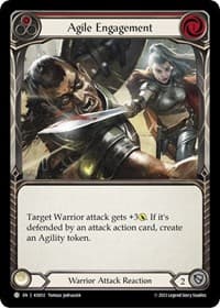 Agile Engagement (Red) - Blitz Deck: Heavy Hitters - Kassai - Flesh and Blood TCG card