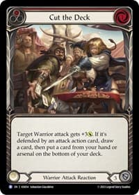 Cut the Deck (Red) - Blitz Deck: Heavy Hitters - Kassai - Flesh and Blood TCG card