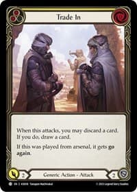 Trade In (Yellow) - Blitz Deck: Heavy Hitters - Kassai - Flesh and Blood TCG card