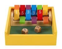 Double Shutter Junior Dice Game - Blue Orange Games - Boardgames card