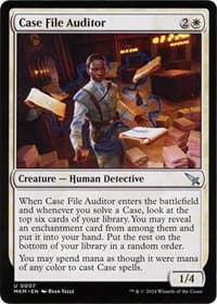Case File Auditor (b) - Murders at Karlov Manor - Magic: The Gathering card