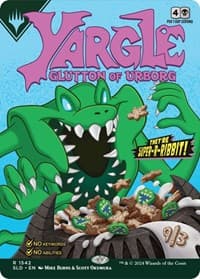 Yargle, Glutton of Urborg - Secret Lair Drop Series - Magic: The Gathering card