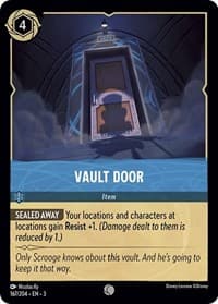 Vault Door - Into the Inklands - Disney Lorcana card