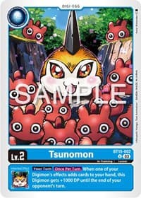 Tsunomon - Exceed Apocalypse - Digimon Card Game card