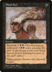 Mind Peel - Stronghold - Magic: The Gathering card
