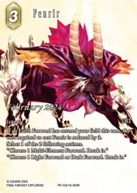 Fenrir (February 2024) - FF: Promo Cards - Final Fantasy TCG card