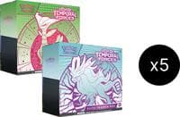 Temporal Forces Elite Trainer Box Case - SV05: Temporal Forces - Pokemon card