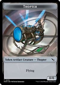Thopter Token (0019) - Murders at Karlov Manor - Magic: The Gathering card